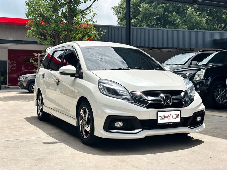 Honda Mobilio 2016 1.5 RS Utility-car เบนซิน เกียร์อัตโนมัติ ขาว รูปที่ 3