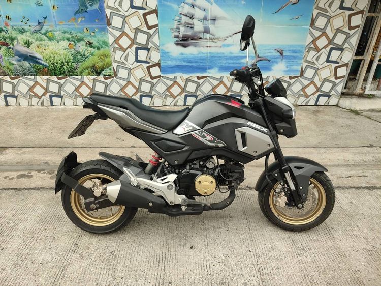 🛵ยังไงก็ขาย MSX125 ปี60 เครื่องดี สีสวย ABSไม่ทำงาน รถบ้านพร้อมใช้งาน เปลี่ยนน้ำมันเครื่องฟรี ส่งฟรี30กิโล รูปที่ 3