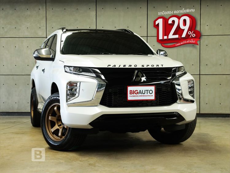 รถ Mitsubishi Pajero Sport 2.4  GT Premium Elite Edition  2WD สี ขาว