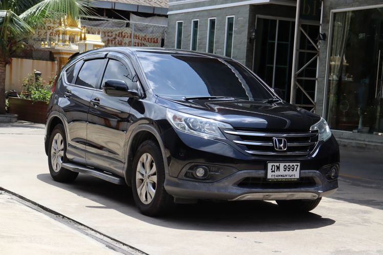 Honda CR-V 2013 2.0 E 4WD Utility-car เบนซิน ไม่ติดแก๊ส เกียร์อัตโนมัติ ดำ รูปที่ 3