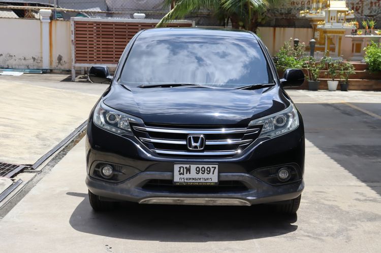 Honda CR-V 2013 2.0 E 4WD Utility-car เบนซิน ไม่ติดแก๊ส เกียร์อัตโนมัติ ดำ รูปที่ 2