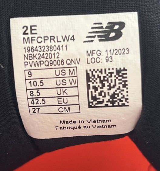 ขายถูก New Balance 530CC สีดำ นิยม size 42.5/270cm ของแท้ 100% สภาพดี รูปที่ 13