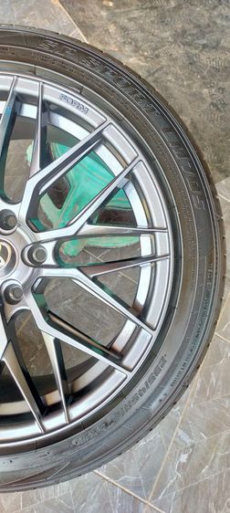 แม็กขอบ18 สีอบpowder coat พร้อมยางดันลอป 235 45 18 ปี24 ใส่ camry innova ได้ทุกรุ่น รูปที่ 6