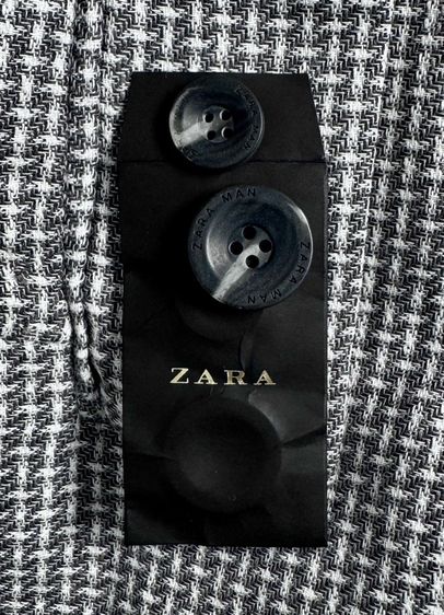 ⚠️ยังไม่เคยใช้‼️เสื้อสูทลำลอง ZARA MAN ของแท้ รุ่นใหม่รุ่นราคาสูงผลิตในยุโรป รูปที่ 11