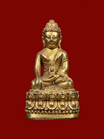 พระกริ่งจีนใหญ่ ก้นมังกร เนื้อทองทิพย์ รูปที่ 8