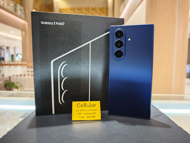 Z Fold7 256GB Blue Shadow สวยไร้รอย เครื่องไทย ครบกล่อง รูปที่ 4