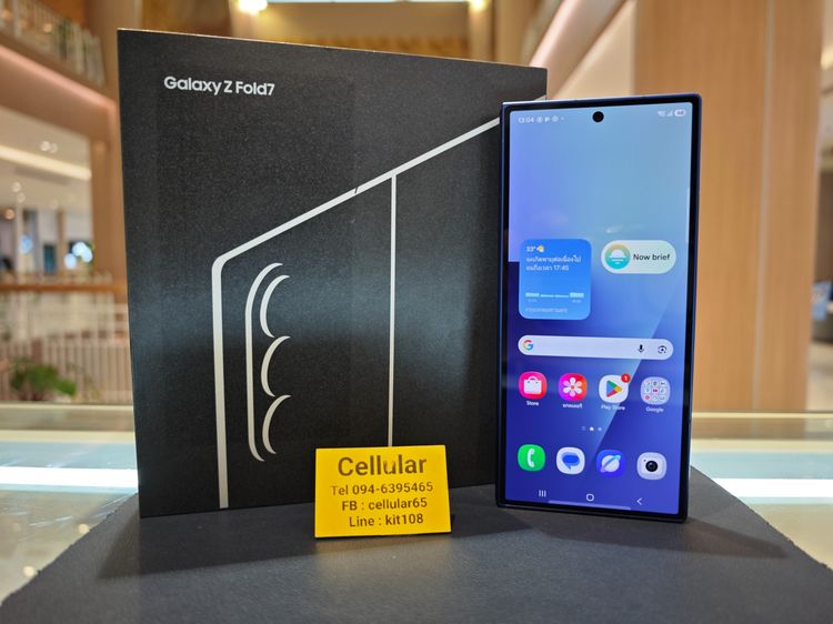 Z Fold7 256GB Blue Shadow สวยไร้รอย เครื่องไทย ครบกล่อง รูปที่ 3