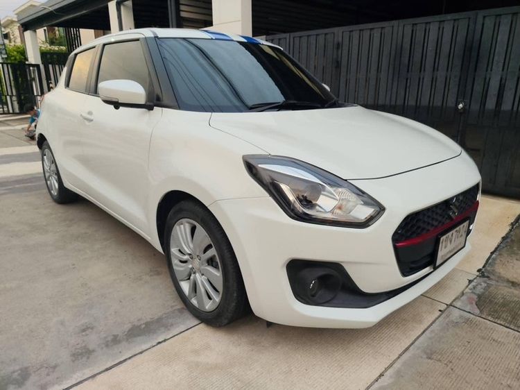 Suzuki Swift 2019 1.2 GL Sedan เบนซิน LPG เกียร์อัตโนมัติ ขาว