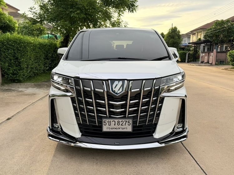 รถ Toyota Alphard 2.5 HV SR C-Package 4WD สี ขาว