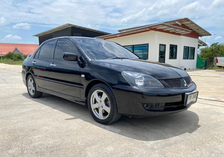 Mitsubishi Lancer 2009 1.6 GLX Sedan เบนซิน ไม่ติดแก๊ส เกียร์อัตโนมัติ ดำ