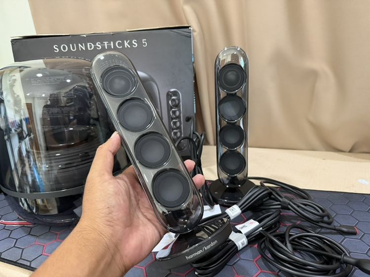Harman/Kardon SoundSticks 5 Wireless Bluetooth Speaker สวยๆ เหมือนได้มือ1 สอบถามได้คัฟ รูปที่ 4