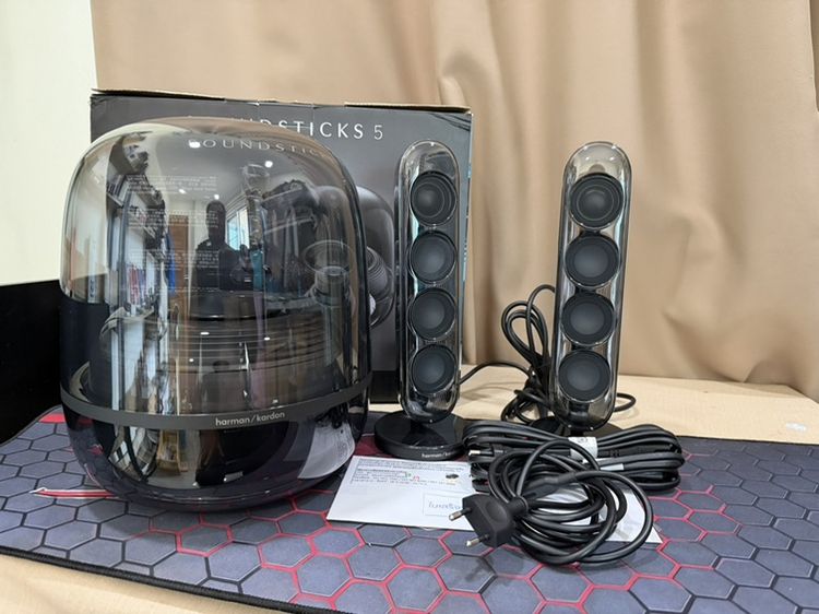 Harman/Kardon SoundSticks 5 Wireless Bluetooth Speaker สวยๆ เหมือนได้มือ1 สอบถามได้คัฟ รูปที่ 8
