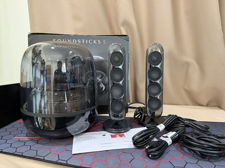 Harman/Kardon SoundSticks 5 Wireless Bluetooth Speaker สวยๆ เหมือนได้มือ1 สอบถามได้คัฟ รูปที่ 2