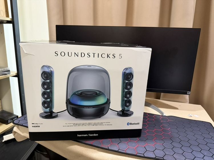 Harman/Kardon SoundSticks 5 Wireless Bluetooth Speaker สวยๆ เหมือนได้มือ1 สอบถามได้คัฟ รูปที่ 9
