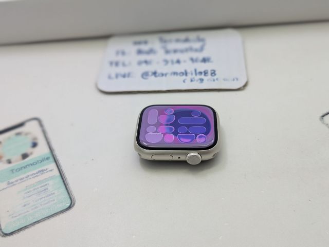 ขาย เทิร์น Apple Watch Series 8 45 mm Gps Starlight Sport Band ศูนย์ไทย อุปกรณ์ครบยกกล่อง สุขภาพแบต 77 เพียง 3,790 บาท ครับ รูปที่ 4