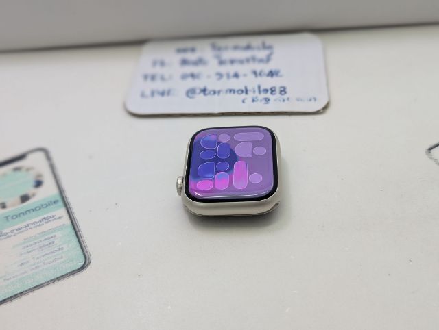 ขาย เทิร์น Apple Watch Series 8 45 mm Gps Starlight Sport Band ศูนย์ไทย อุปกรณ์ครบยกกล่อง สุขภาพแบต 77 เพียง 3,790 บาท ครับ รูปที่ 6