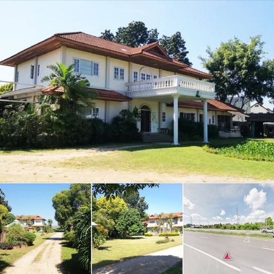 บ้านพร้อมที่ดิน 6ไร่ 66ตรว. ทำเลดี ติดถนนซุปเปอร์ไฮเวย์ รอบเมือง ชม. (วงแหวน3)