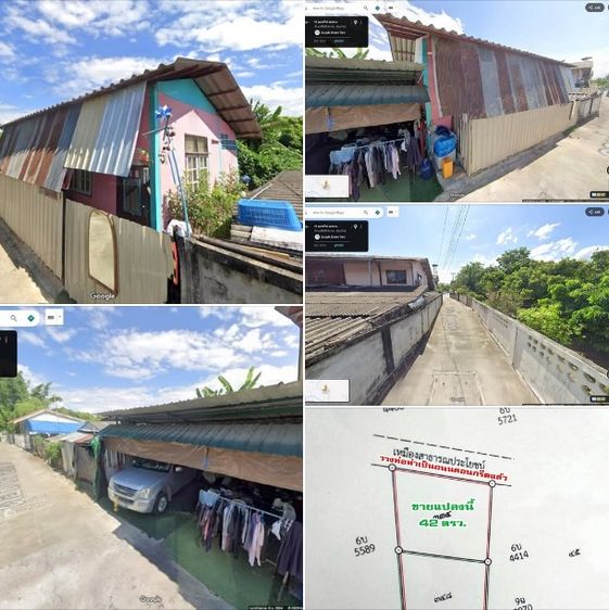 ขายบ้านพร้อมอยู่ เนื้อที่ 42ตรว. ที่จอดรถยนต์ 2คัน มีห้องเช่า 2ห้อง พร้อมโอน