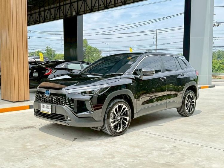 Toyota Corolla Cross 2025 1.8 HEV Premium Utility-car ไฮบริด ไม่ติดแก๊ส เกียร์อัตโนมัติ ดำ