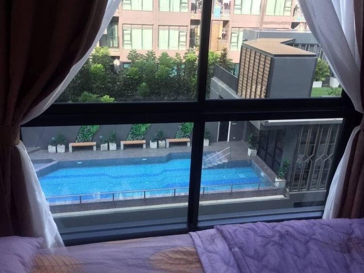 ตกแต่งครบ ขายปล่อยเช่า​ MAXXI CONDO ม.เกษตร วิวสระว่ายน้ำและสวน ใกล้BTSเสนานิคม (พหลโยธิน 34) รูปที่ 3