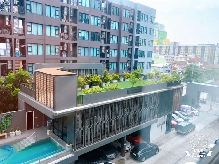 ตกแต่งครบ ขายปล่อยเช่า​ MAXXI CONDO ม.เกษตร วิวสระว่ายน้ำและสวน ใกล้BTSเสนานิคม (พหลโยธิน 34)