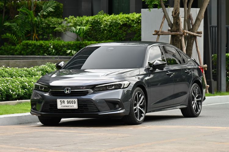 Honda Civic 2023 2.0 eHEV RS Sedan ไฮบริด ไม่ติดแก๊ส เกียร์อัตโนมัติ เทา