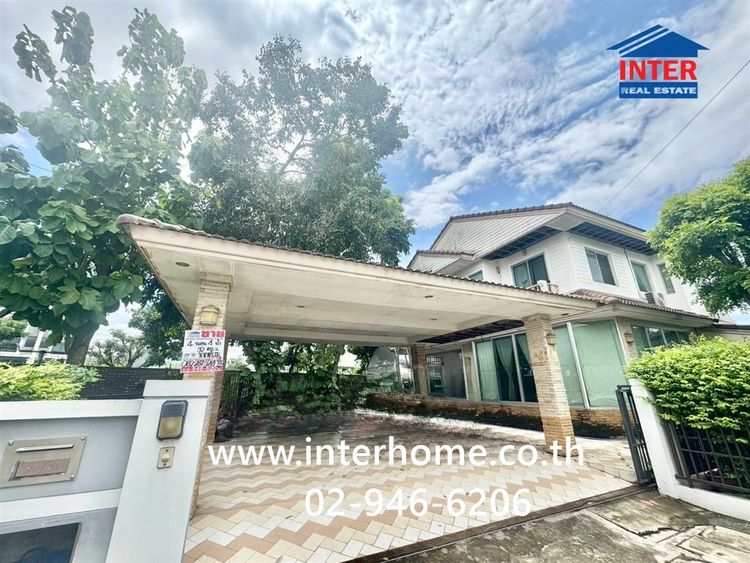 บ้านเดี่ยว 2 ชั้น 92.2 ตร.ว. หมู่บ้านชัยพฤกษ์ บางใหญ่ ซอยเลียบคลองถนน ถนนกาญจนาภิเษก ถนนจันทร์ทองเอื่อม บางใหญ่ นนทบุรี รูปที่ 2