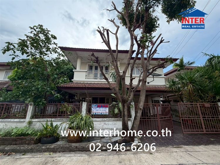 บ้านเดี่ยว 2 ชั้น 57.5 ตร.ว. หมู่บ้านโรยัลปาร์ควิลล์ ใกล้ซอยบงกช7 ซอยสุวินทวงศ์44 ถนนสุวินทวงศ์ ถนนสุวินทวงศ์44 เขตหนองจอก กรุงเทพมหานคร