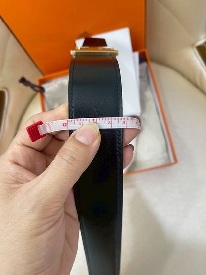 เข็มขัดHermes belt size115 หัว limited รูปที่ 5