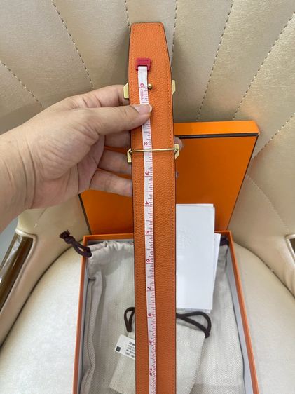 เข็มขัดHermes belt size115 หัว limited รูปที่ 6