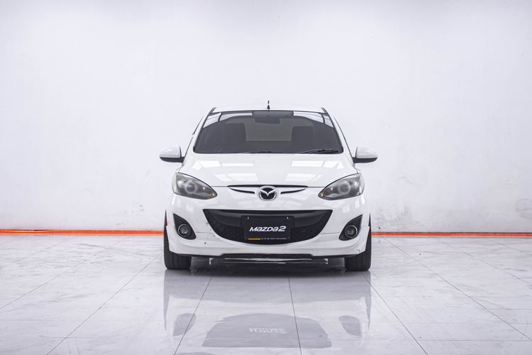 Mazda Mazda 2 2012 1.5 Elegance Groove Sedan เบนซิน ไม่ติดแก๊ส เกียร์อัตโนมัติ ขาว รูปที่ 4