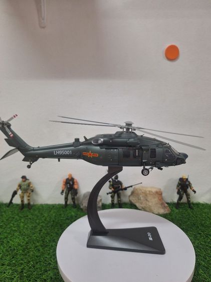 โมเดลเฮลิคอปเตอร์ Z-20 เป็นโลหะ ยาว 36 ซม. รูปที่ 12