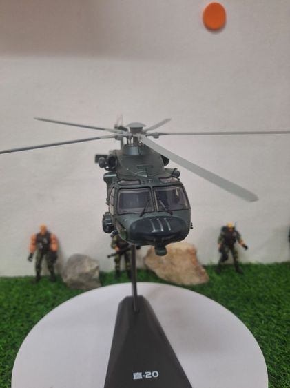 โมเดลเฮลิคอปเตอร์ Z-20 เป็นโลหะ ยาว 36 ซม. รูปที่ 7