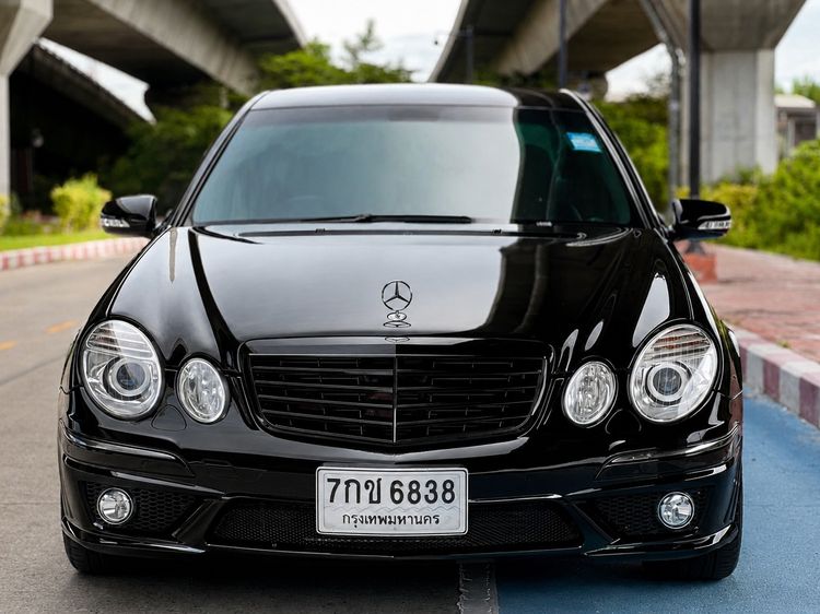 รถ Mercedes-Benz E-Class E200 Kompressor สี ดำ