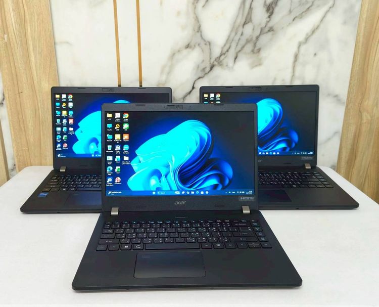 อื่นๆ 8 กิกะไบต์ HDMI ใช่ ขาย โน็ตบุ๊ค Acer TravelMate  Core i7 Gen11 Ram 8 GB M.2 256GB แบตเก็บนาน วินโดว์แท้ ราคา6,500บาท อ่านก่อนซื้อ