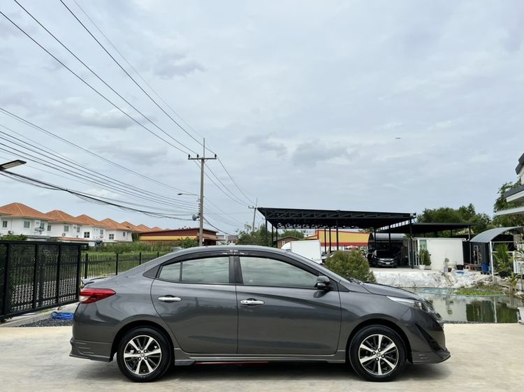 Toyota Yaris ATIV 2019 1.2 S Plus Sedan เบนซิน ไม่ติดแก๊ส เกียร์อัตโนมัติ เทา รูปที่ 4