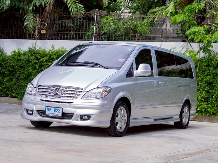 Mercedes-Benz V-Class 2009 Vito Utility-car ดีเซล ไม่ติดแก๊ส เกียร์อัตโนมัติ เงิน รูปที่ 3