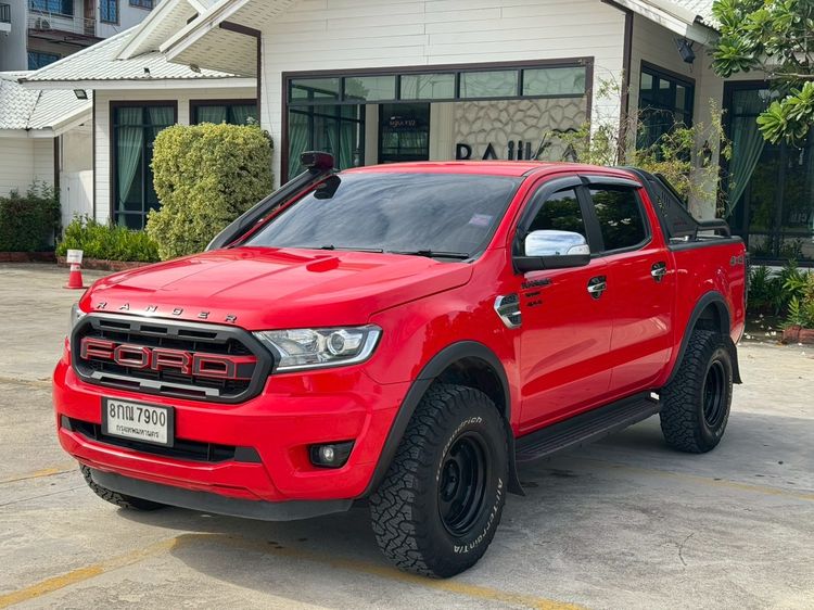 Ford Ranger 2018 2.2 Hi-Rider XLT Pickup ดีเซล ไม่ติดแก๊ส เกียร์อัตโนมัติ แดง