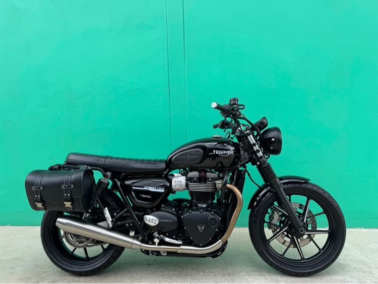 2019 Triumph Street twin900 สีดำ ปี18จด19 