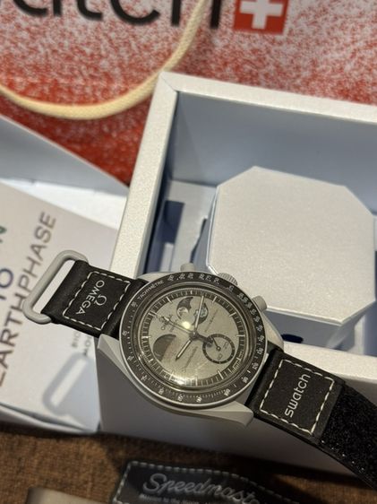 Swatch x Omega Bioceramic MoonSwatch รุ่น Mission to Earthphase รูปที่ 6