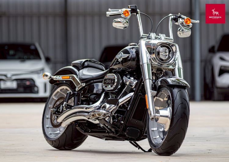 Harley Davidson Fat Boy Harley Fatboy114 Stage2. ปี2021 มือเดียว วิ่ง8,000Mi. แต่งสองแสน