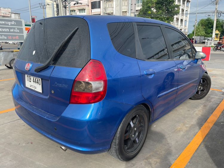 Honda Jazz 2004 1.5 E i-DSi Safety Sedan เบนซิน เกียร์อัตโนมัติ น้ำเงิน รูปที่ 4