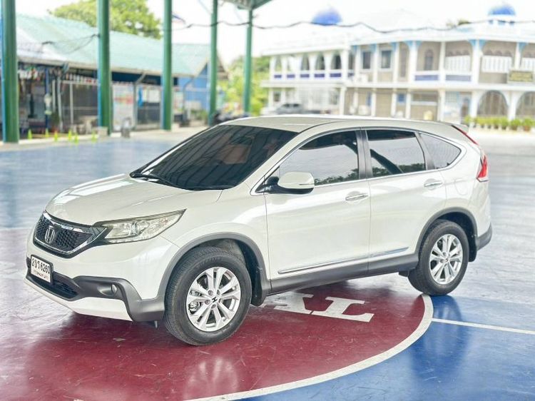 Honda CR-V 2014 2.4 EL Utility-car เบนซิน ไม่ติดแก๊ส เกียร์อัตโนมัติ ขาว รูปที่ 4