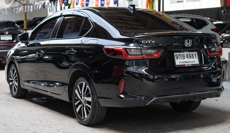 Honda City 2020 1.0 RS Sedan เบนซิน ไม่ติดแก๊ส เกียร์อัตโนมัติ ดำ รูปที่ 3
