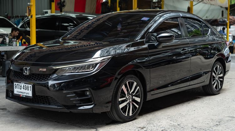 Honda City 2020 1.0 RS Sedan เบนซิน ไม่ติดแก๊ส เกียร์อัตโนมัติ ดำ รูปที่ 2