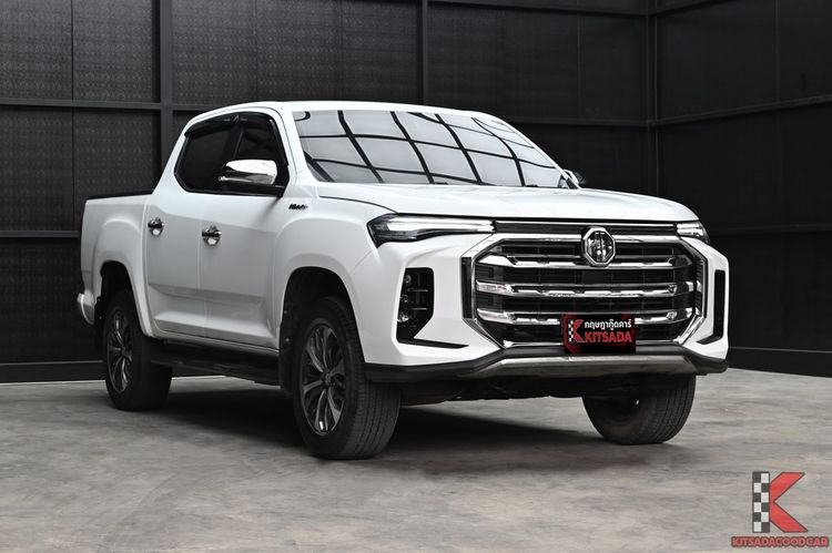 MG Extender 2022 2.0 Grand X Pickup ดีเซล ไม่ติดแก๊ส เกียร์อัตโนมัติ ขาว