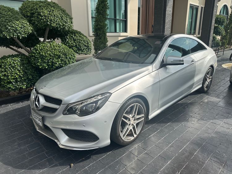 Mercedes-Benz E-Class 2014 E200 CGI Sedan เบนซิน เกียร์อัตโนมัติ บรอนซ์เงิน