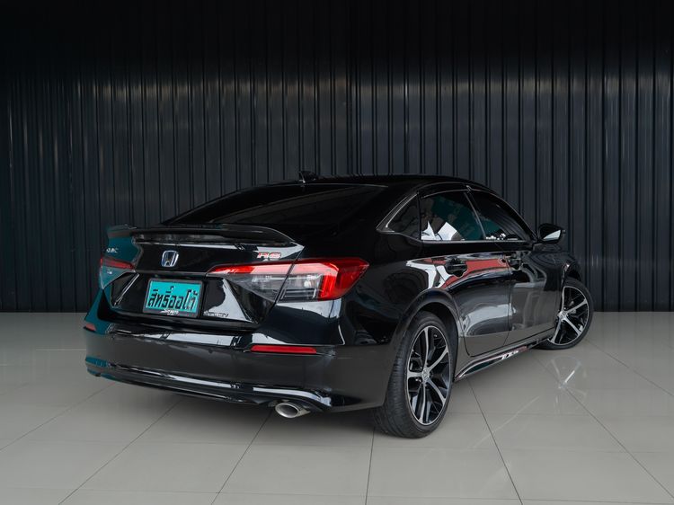 Honda Civic 2023 2.0 eHEV RS Sedan ไฮบริด ไม่ติดแก๊ส เกียร์อัตโนมัติ ดำ รูปที่ 4