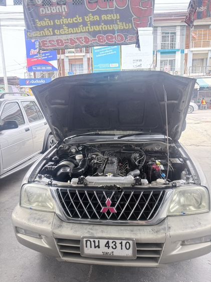 Mitsubishi Strada Grandis 2001 2.5 GL Pickup เบนซิน ไม่ติดแก๊ส เกียร์ธรรมดา บรอนซ์ทอง รูปที่ 4