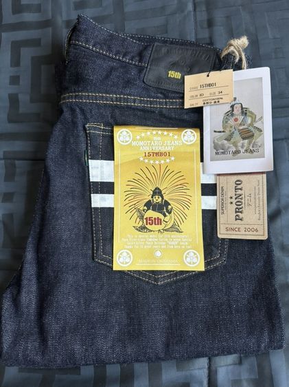 อื่นๆ ยีนส์ EU 34 กางกางยีนMOMOTARO 15TH ANNIVERSARY.แร์ไอเท็ม มาแบบDead Stock